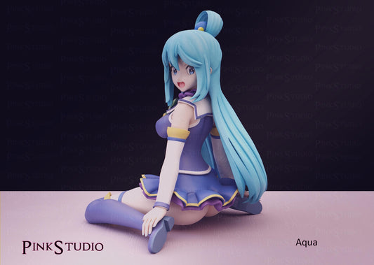 Konosuba Inspired Fanart Aqua Resin Model Kit