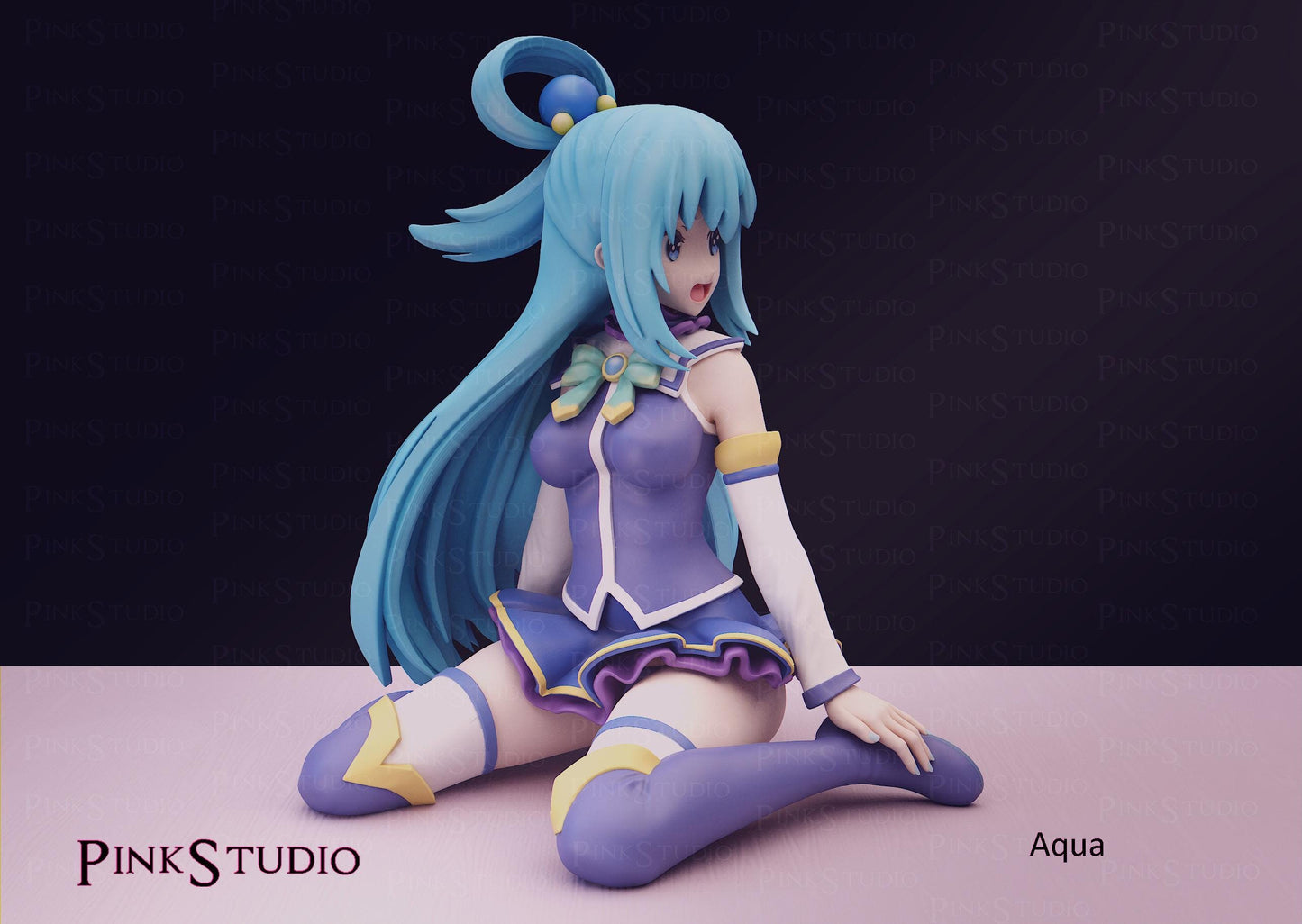 Konosuba Inspired Fanart Aqua Resin Model Kit