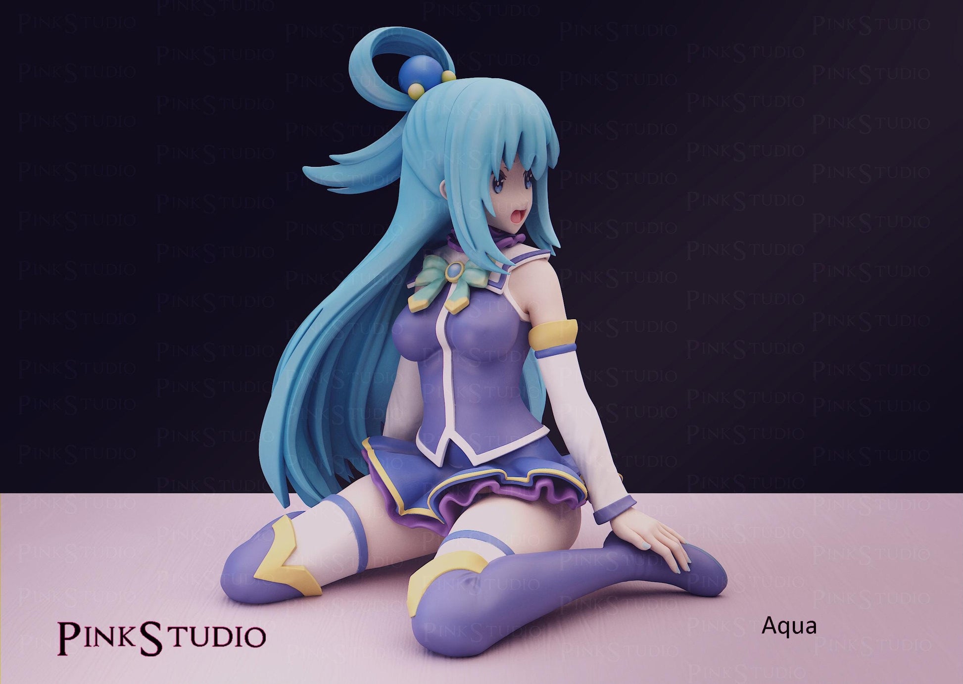 Konosuba Inspired Fanart Aqua Resin Model Kit