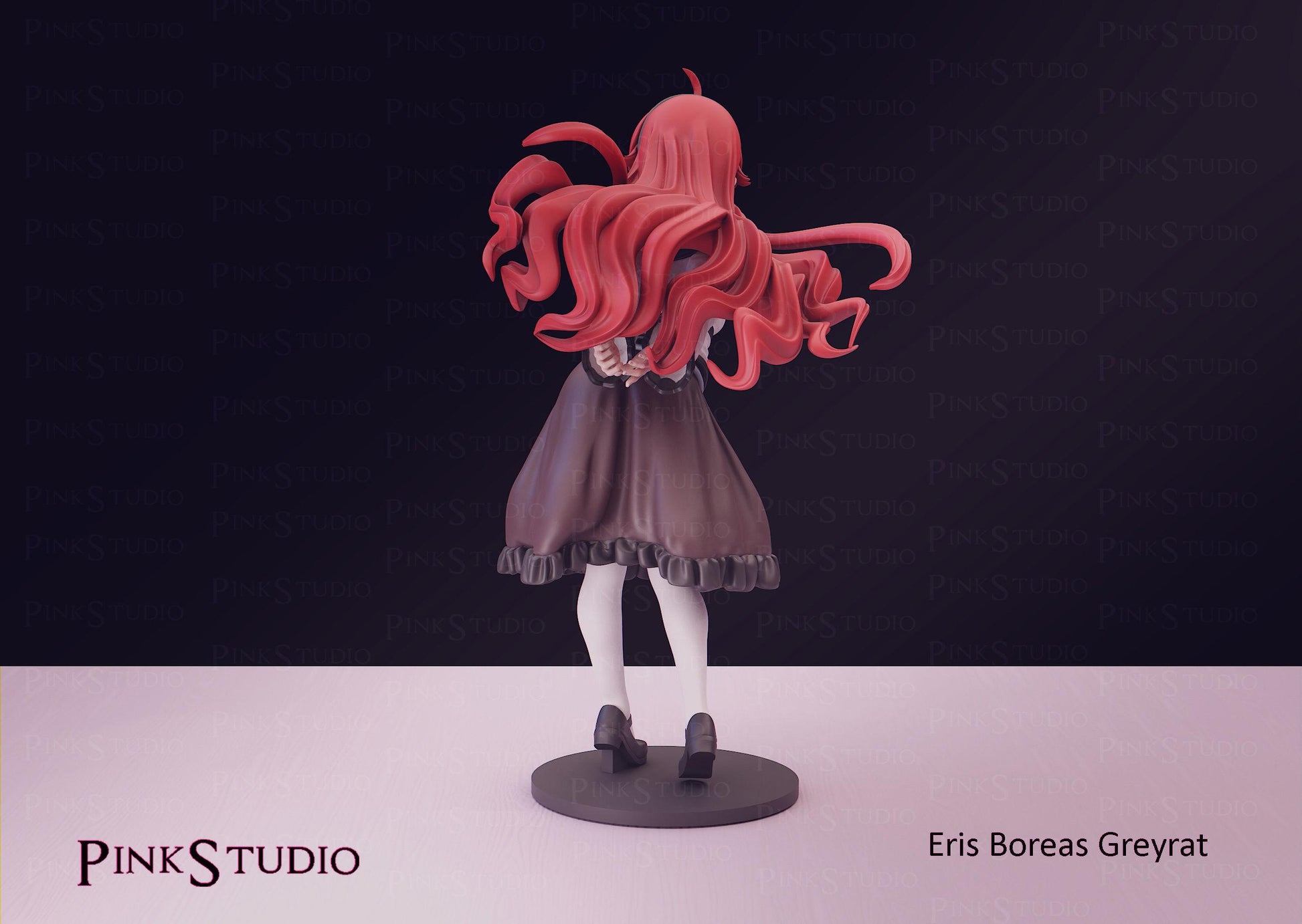 Mushoku Tensei Jobless Reincarnation Inspired Fanart Eris Boreas Greyrat Resin Model Kit