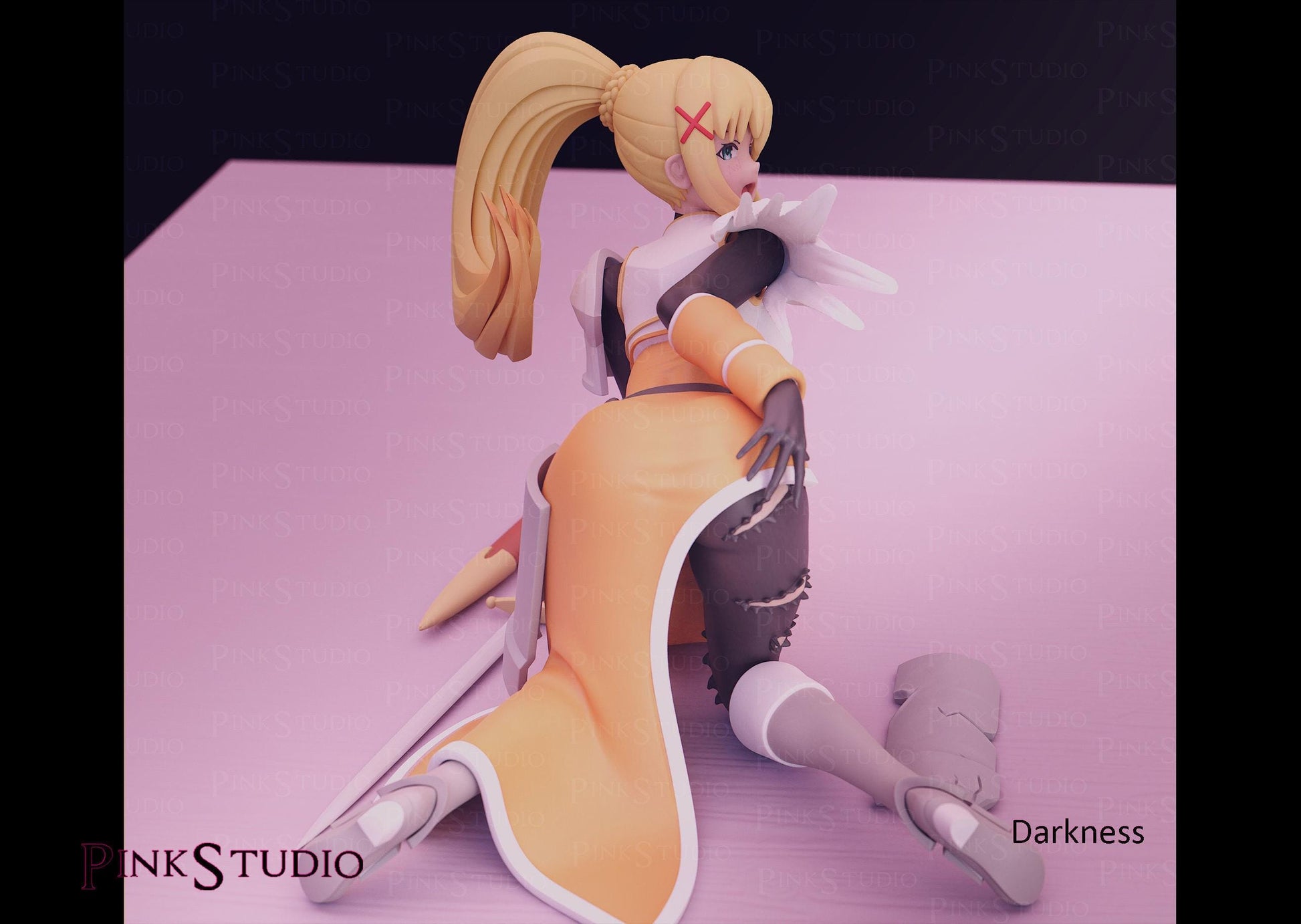 Darkness Inspired Fanart Konosuba Resin Model Kit