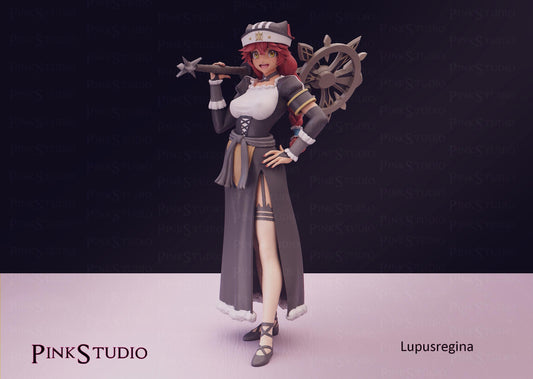 Overlord Inspired Fanart Lupusregina Beta Resin Model Kit 19cm