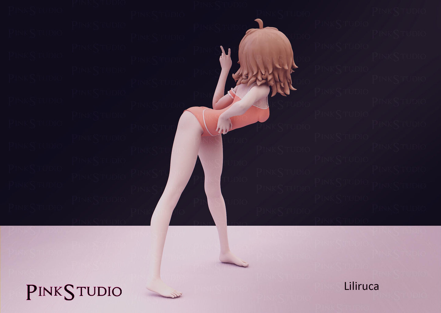 Danmachi Inspired Fanart Liliruca Arde Resin Model Kit 13cm