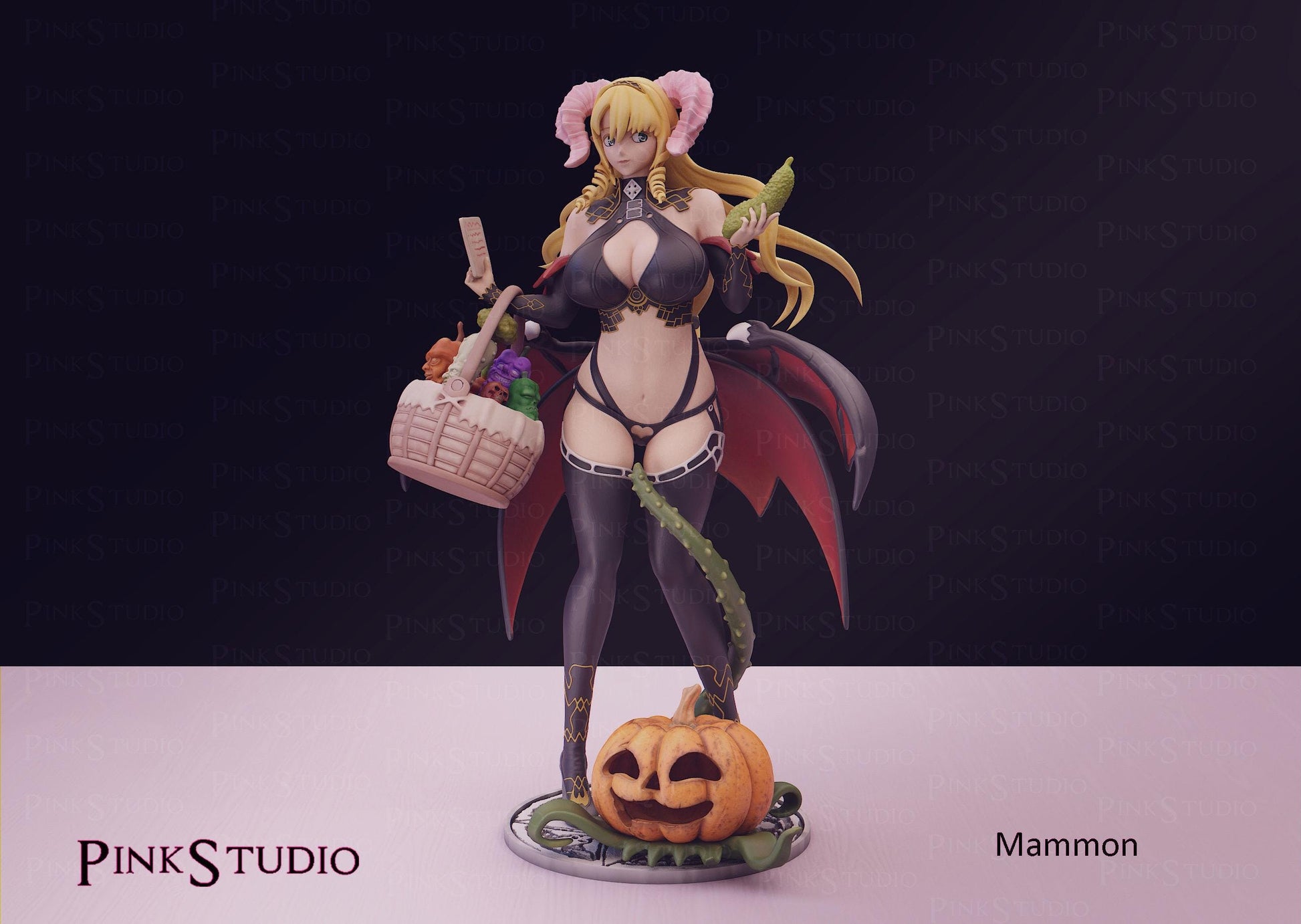 Sin Nanatsu No Taizai Inspired Fanart Mammon Resin Model Kit