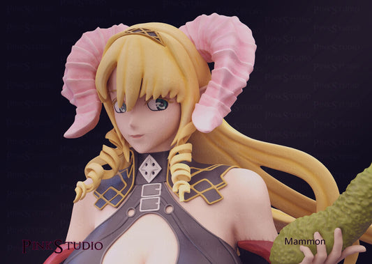 Sin Nanatsu No Taizai Inspired Fanart Mammon Resin Model Kit