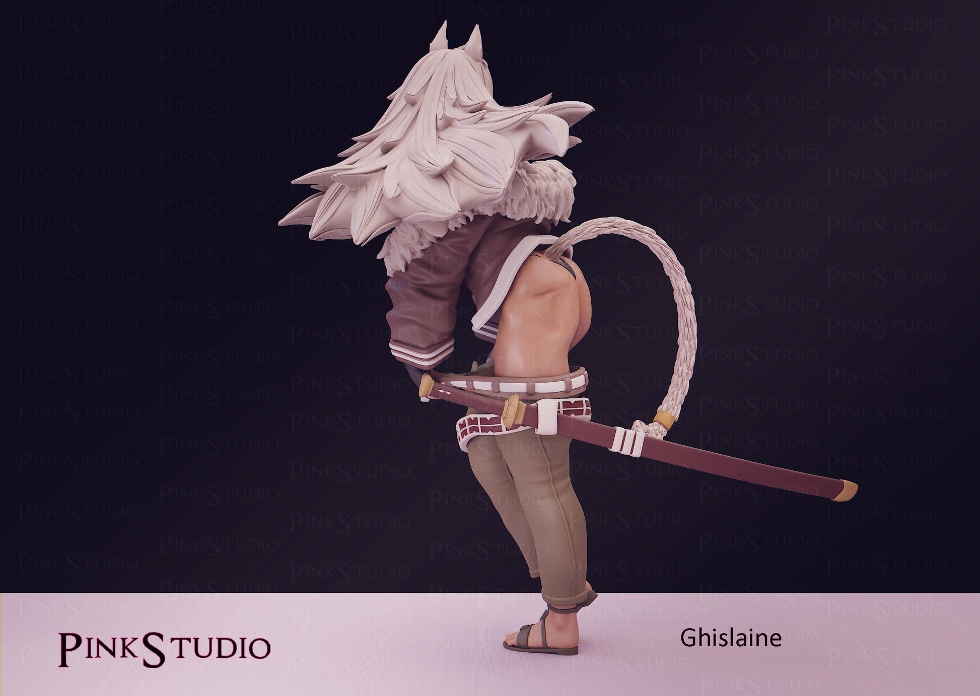 Mushoku Tensei Jobless Reincarnation Inspired Fanart Ghislaine Resin Model Kit