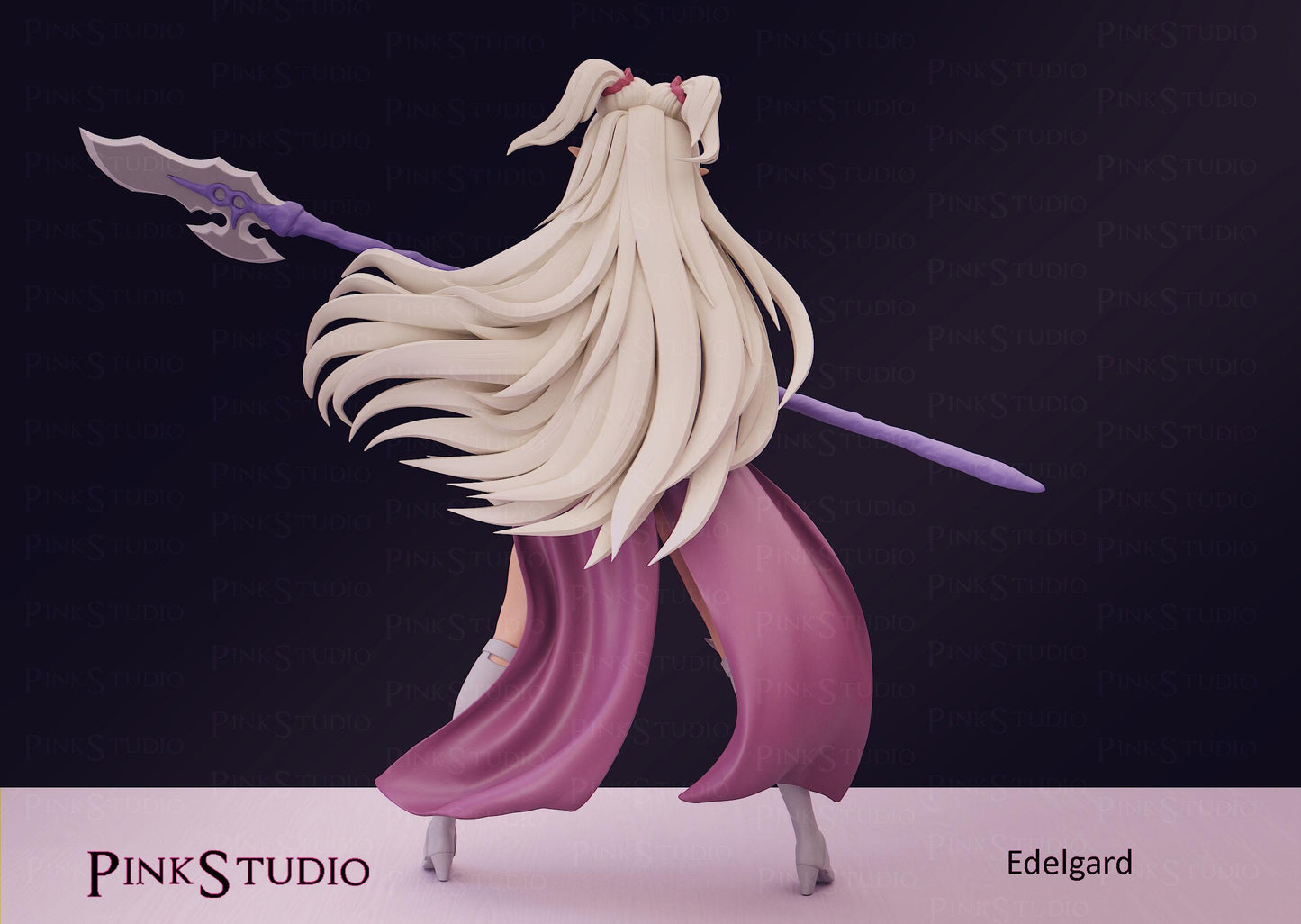 How Not to Summon a Demon Lord Inspired Fanart Edelgard Resin Model Kit