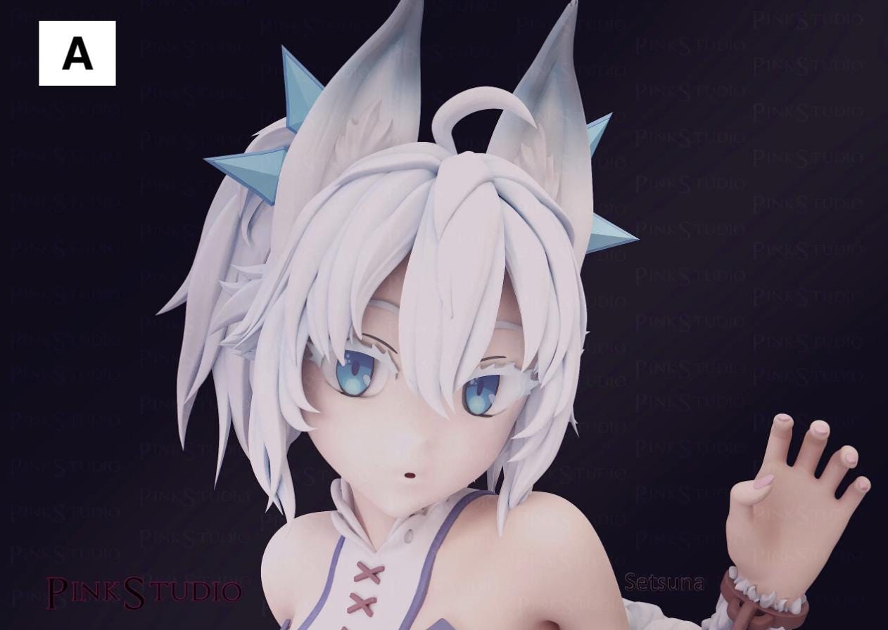 Redo of Healer Inspired Fanart Setsuna Resin Model Kit