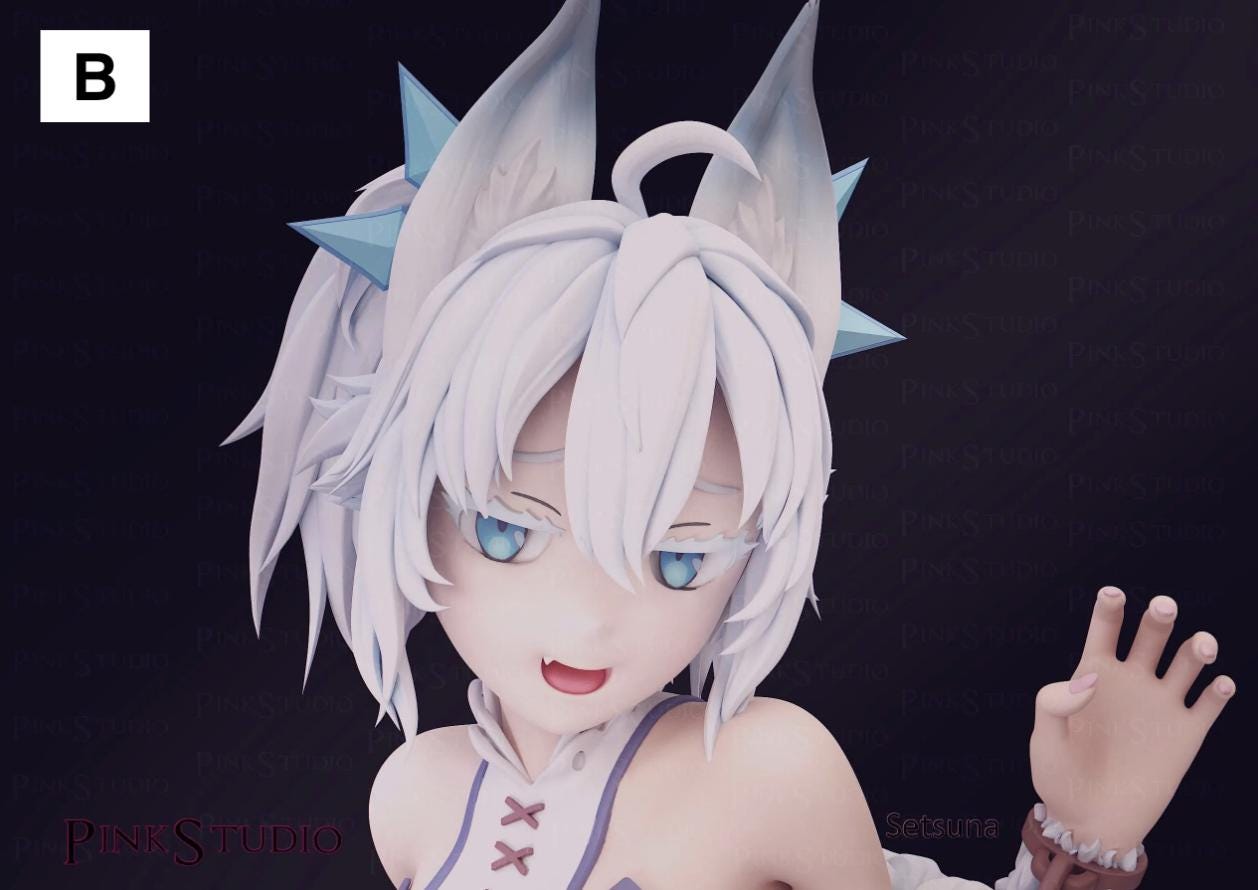 Redo of Healer Inspired Fanart Setsuna Resin Model Kit
