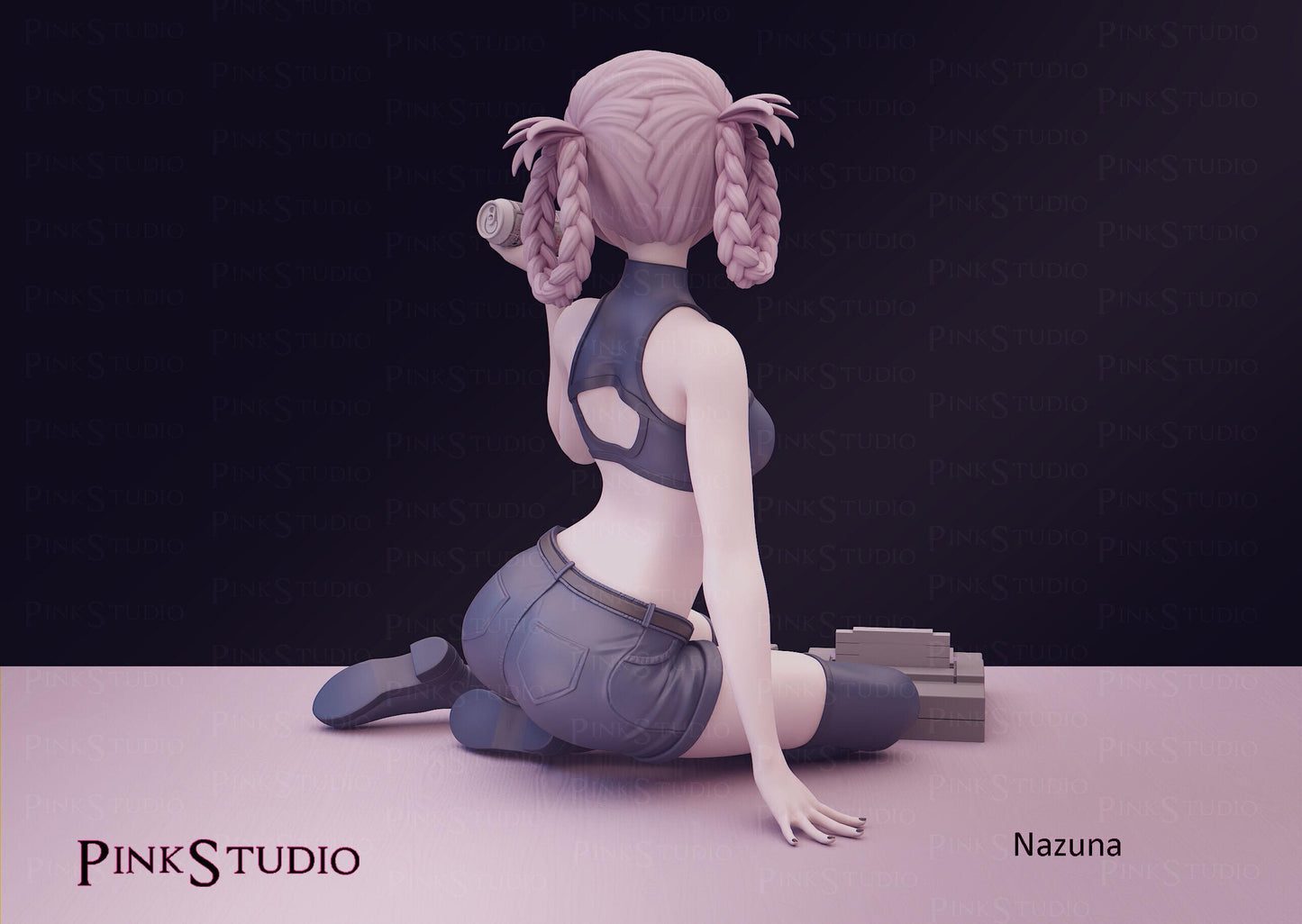 Nanakusa Nazuna Inspired Fanart Call of the Night Resin Model Kit 11.7cm
