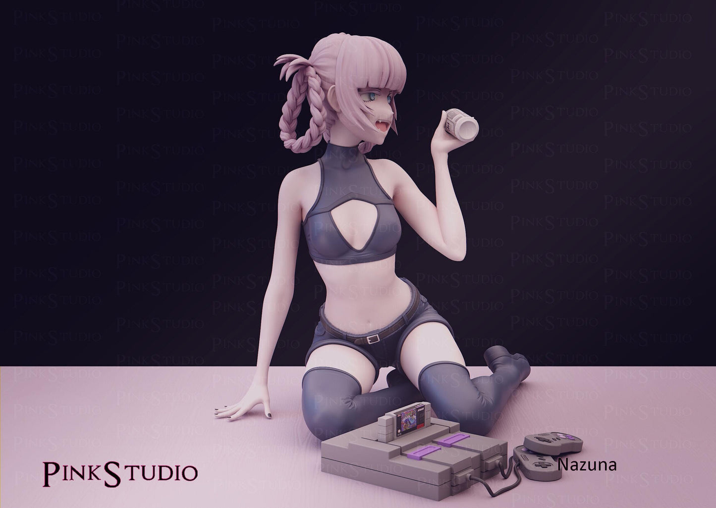 Nanakusa Nazuna Inspired Fanart Call of the Night Resin Model Kit 11.7cm