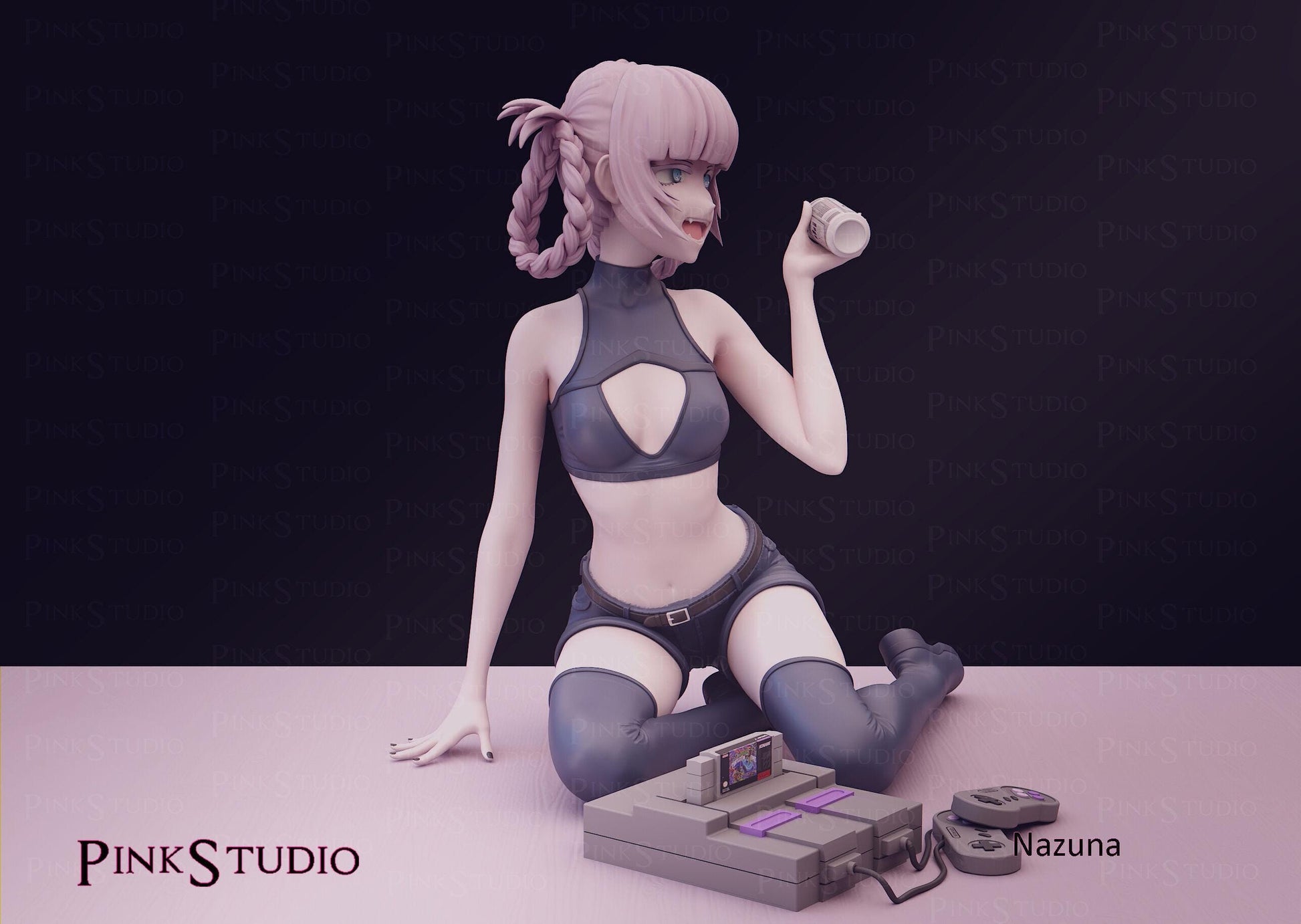 Nanakusa Nazuna Inspired Fanart Call of the Night Resin Model Kit 11.7cm