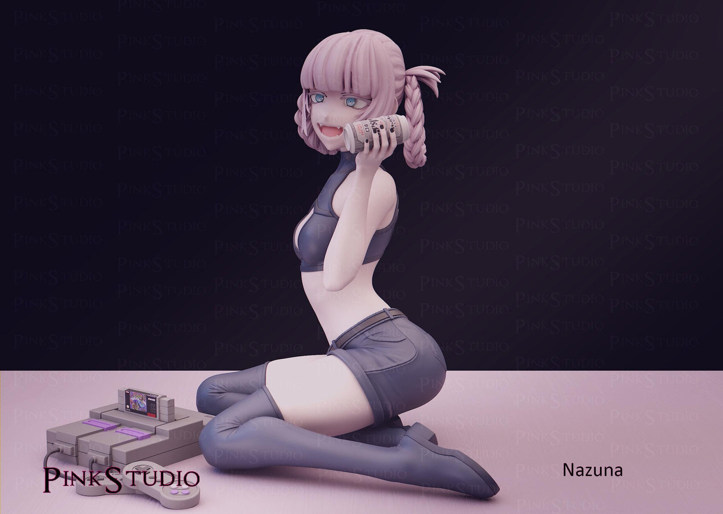 Nanakusa Nazuna Inspired Fanart Call of the Night Resin Model Kit 11.7cm