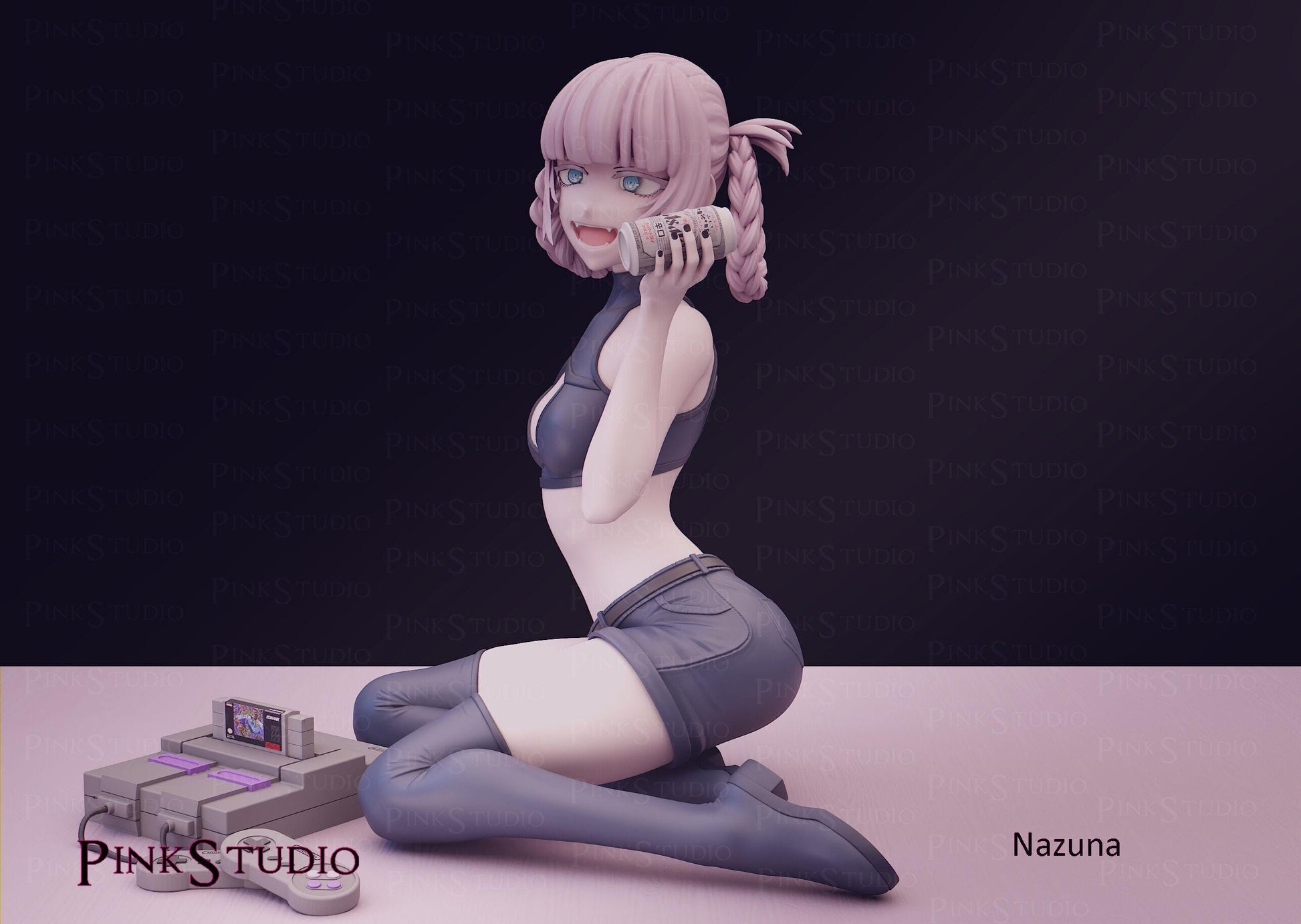 Nanakusa Nazuna Inspired Fanart Call of the Night Resin Model Kit 11.7cm
