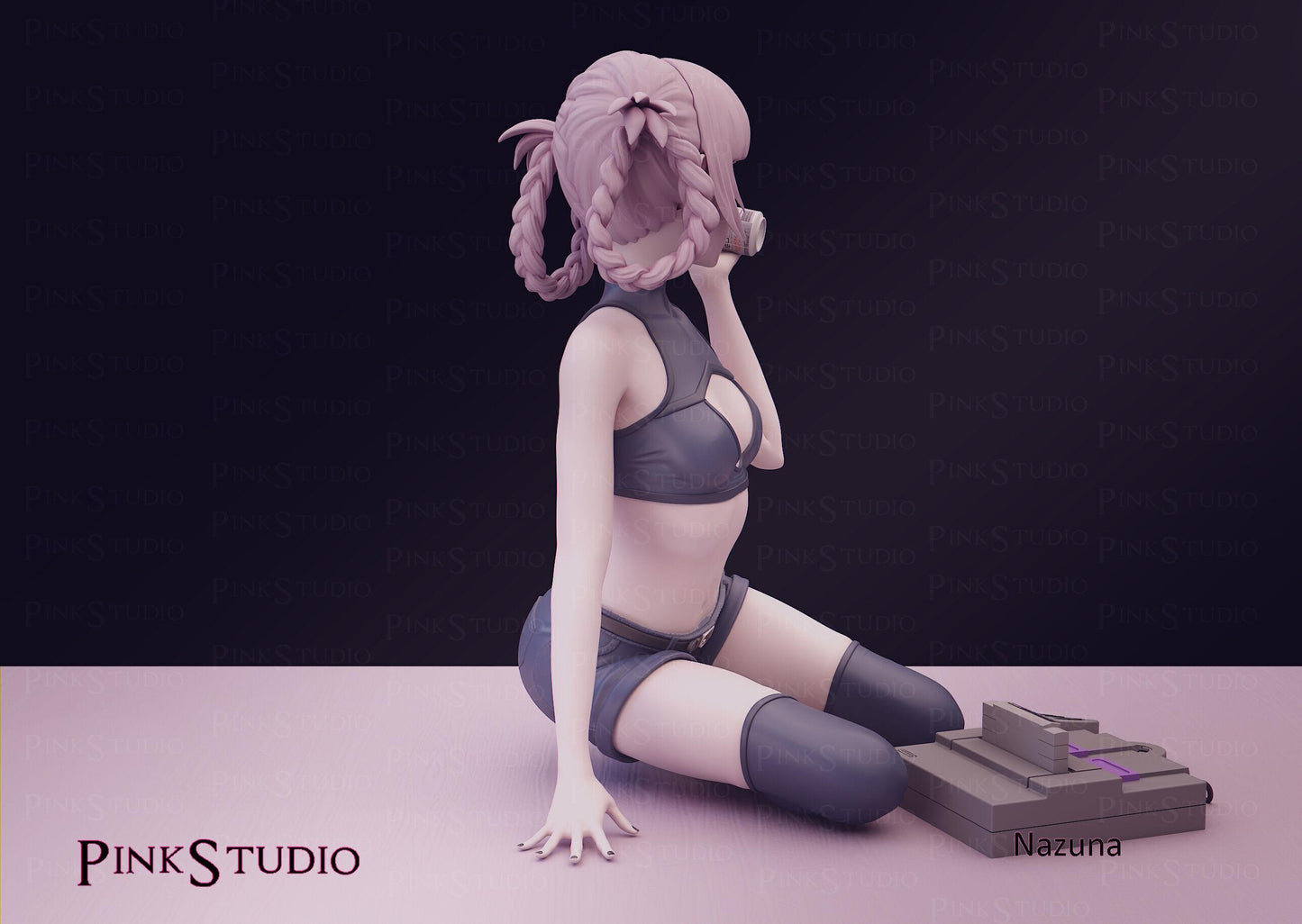 Nanakusa Nazuna Inspired Fanart Call of the Night Resin Model Kit 11.7cm