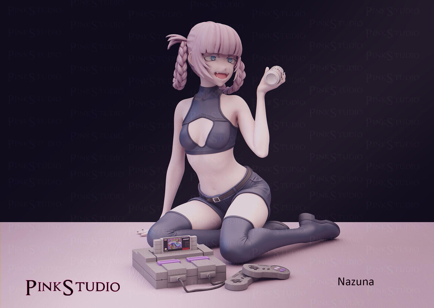 Nanakusa Nazuna Inspired Fanart Call of the Night Resin Model Kit 11.7cm