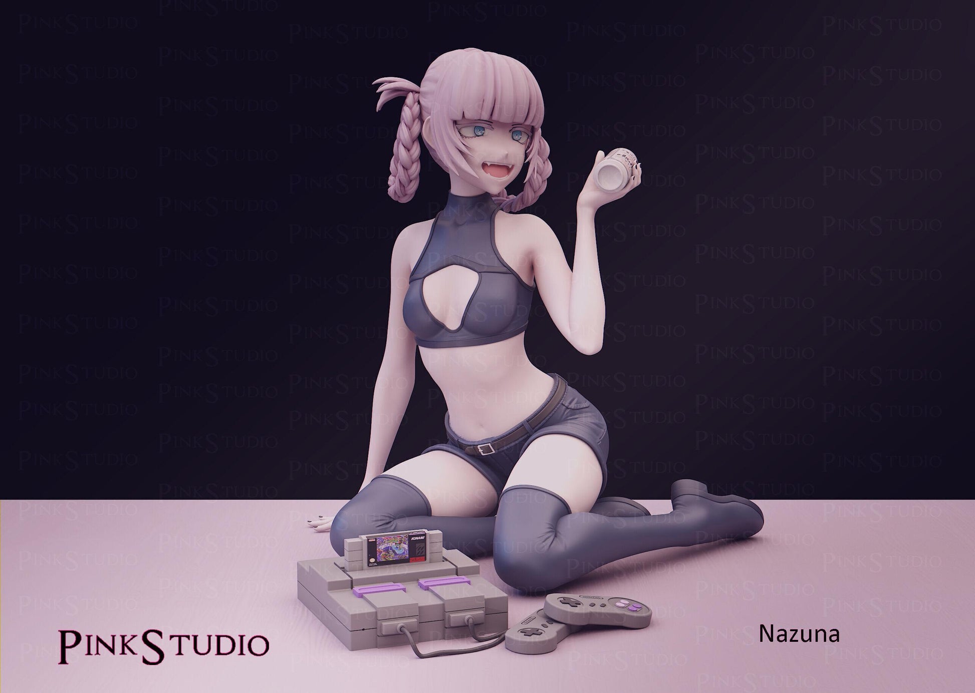 Nanakusa Nazuna Inspired Fanart Call of the Night Resin Model Kit 11.7cm
