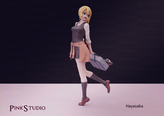 Love is War Inspired Fanart Hayasaka Resin Model Kit 19cm