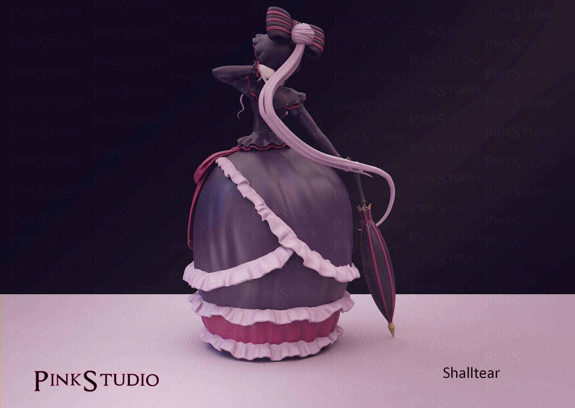 Overlord Inspired Fanart Shalltear Resin Model Kit 18cm