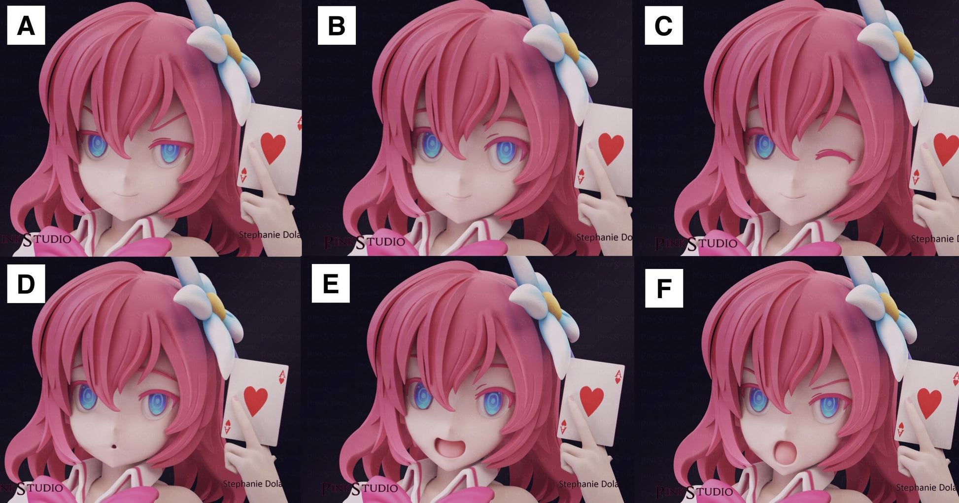 No Game No Life Inspired Fanart Stephanie Dola Resin Model Kit 18cm