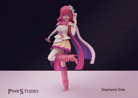 No Game No Life Inspired Fanart Stephanie Dola Resin Model Kit 18cm