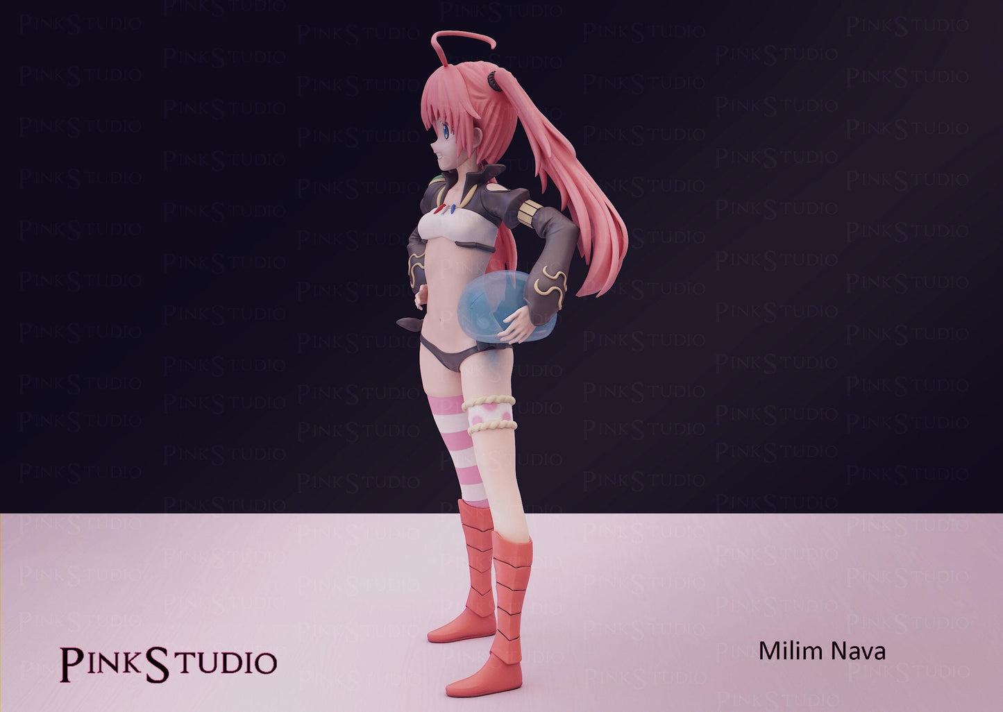 That Time I Got Reincarnated as a Slime Inspired Fanart Milim Nava Resin Model Kit 17cm