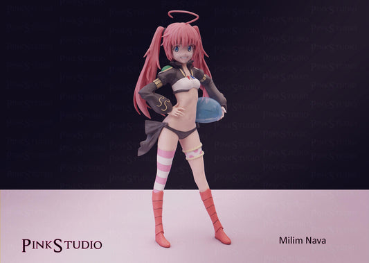 That Time I Got Reincarnated as a Slime Inspired Fanart Milim Nava Resin Model Kit 17cm
