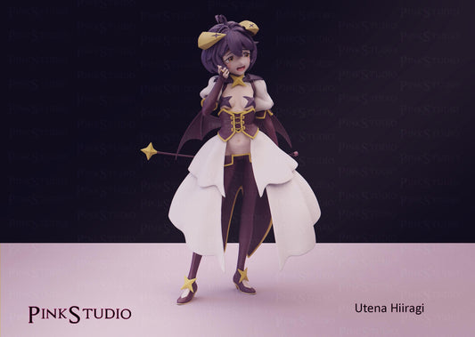 Gushing over Magical Girls Inspired Fanart Utena Hiiragi Resin Model Kit 18cm