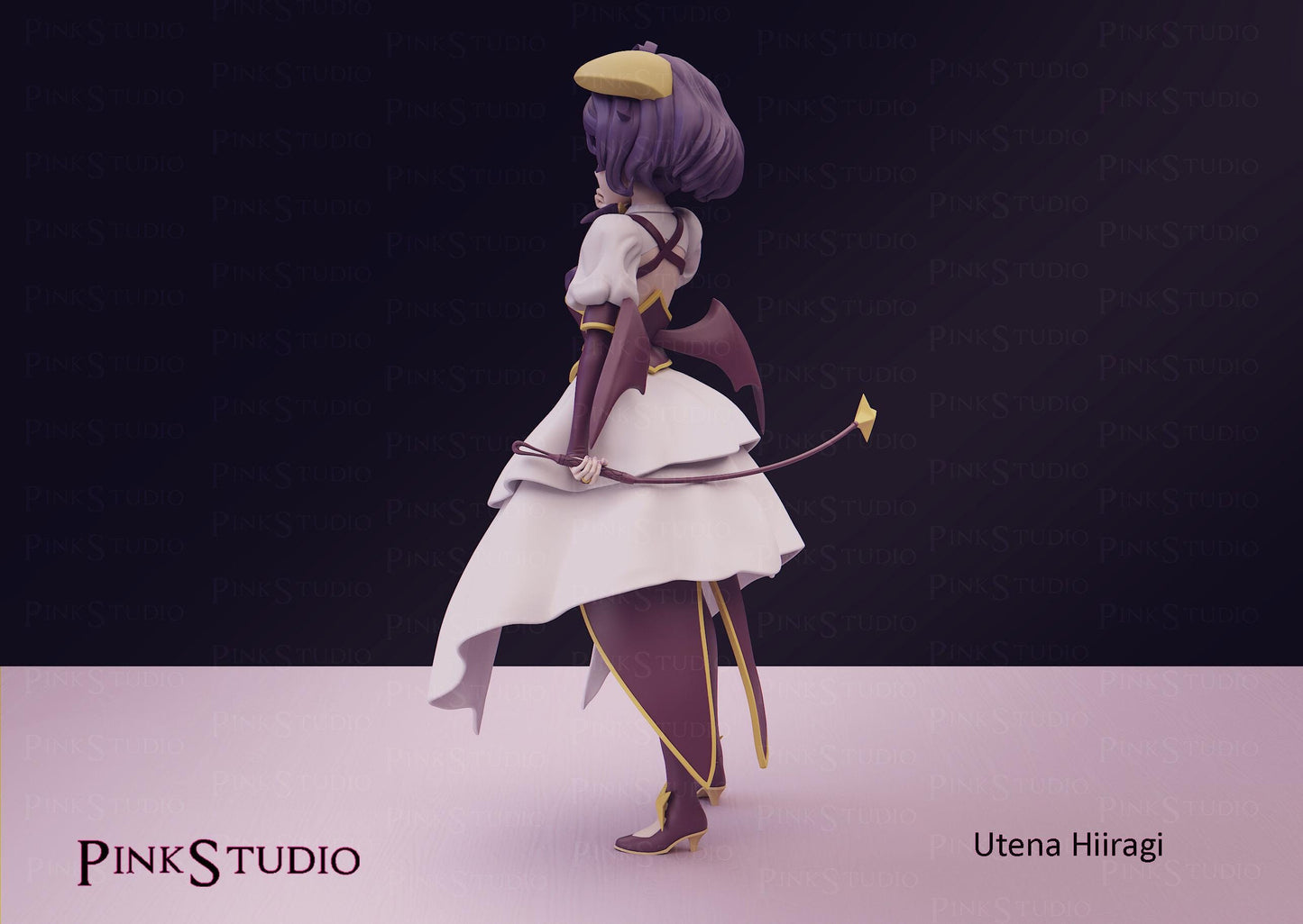 Gushing over Magical Girls Inspired Fanart Utena Hiiragi Resin Model Kit 18cm