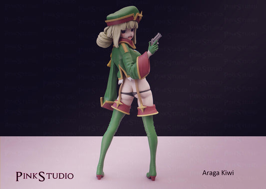Gushing over Magical Girls Inspired Fanart Araga Kiwi Resin Model Kit 18cm