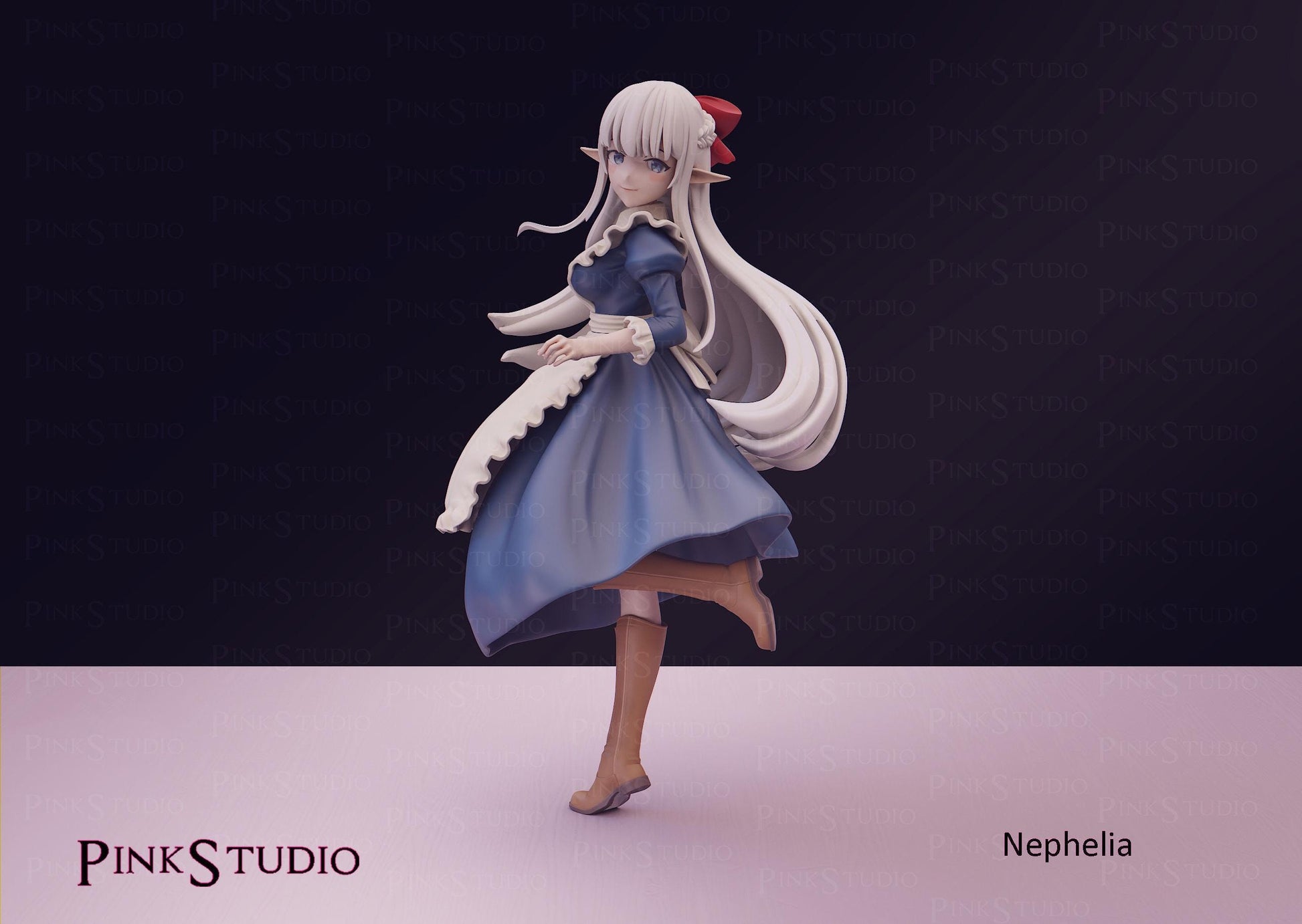 Nephelia Inspired Fanart An Archdemons Dilemma How to Love your Elf Bride Resin Model Kit 17.8cm