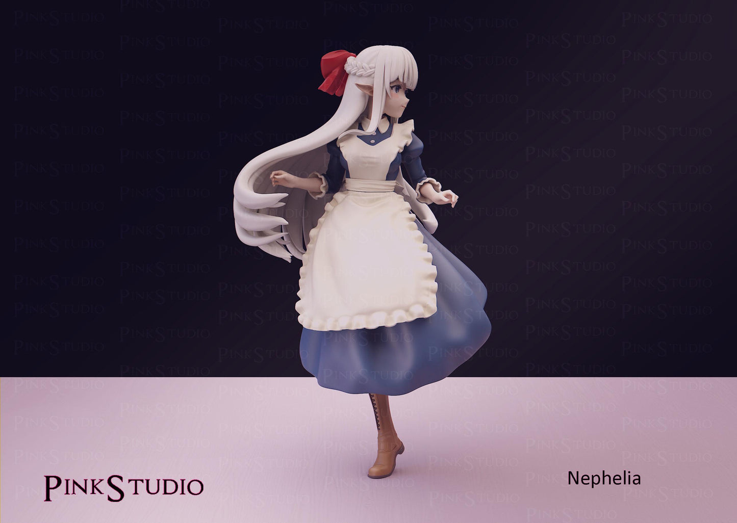 Nephelia Inspired Fanart An Archdemons Dilemma How to Love your Elf Bride Resin Model Kit 17.8cm