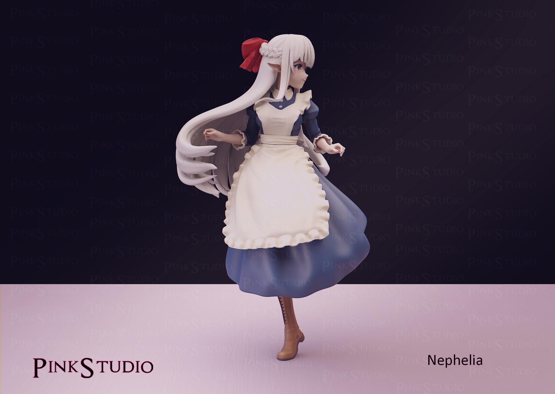 Nephelia Inspired Fanart An Archdemons Dilemma How to Love your Elf Bride Resin Model Kit 17.8cm