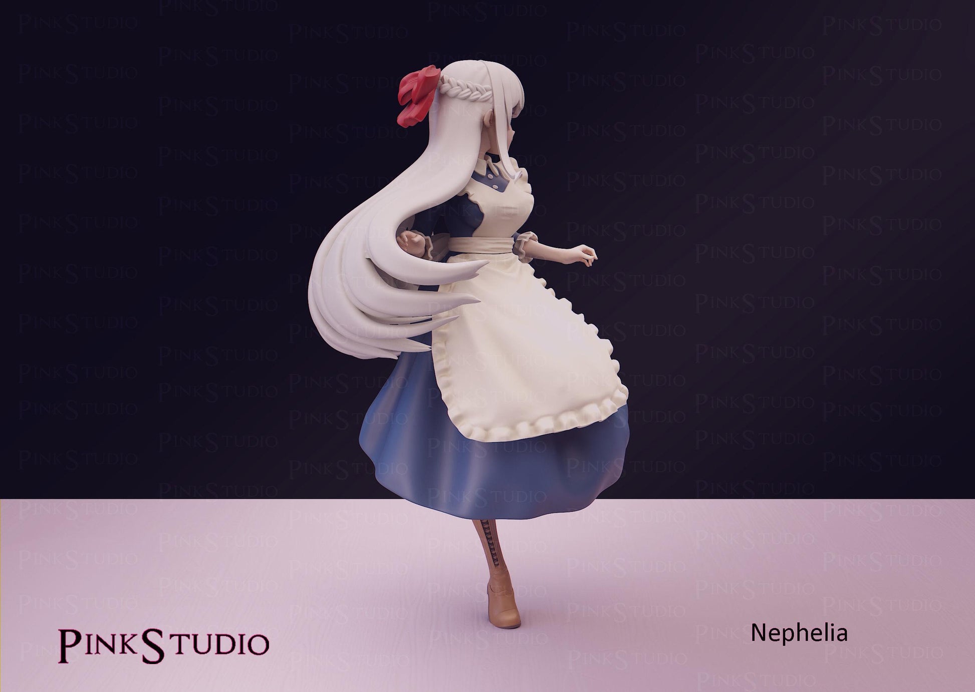 Nephelia Inspired Fanart An Archdemons Dilemma How to Love your Elf Bride Resin Model Kit 17.8cm