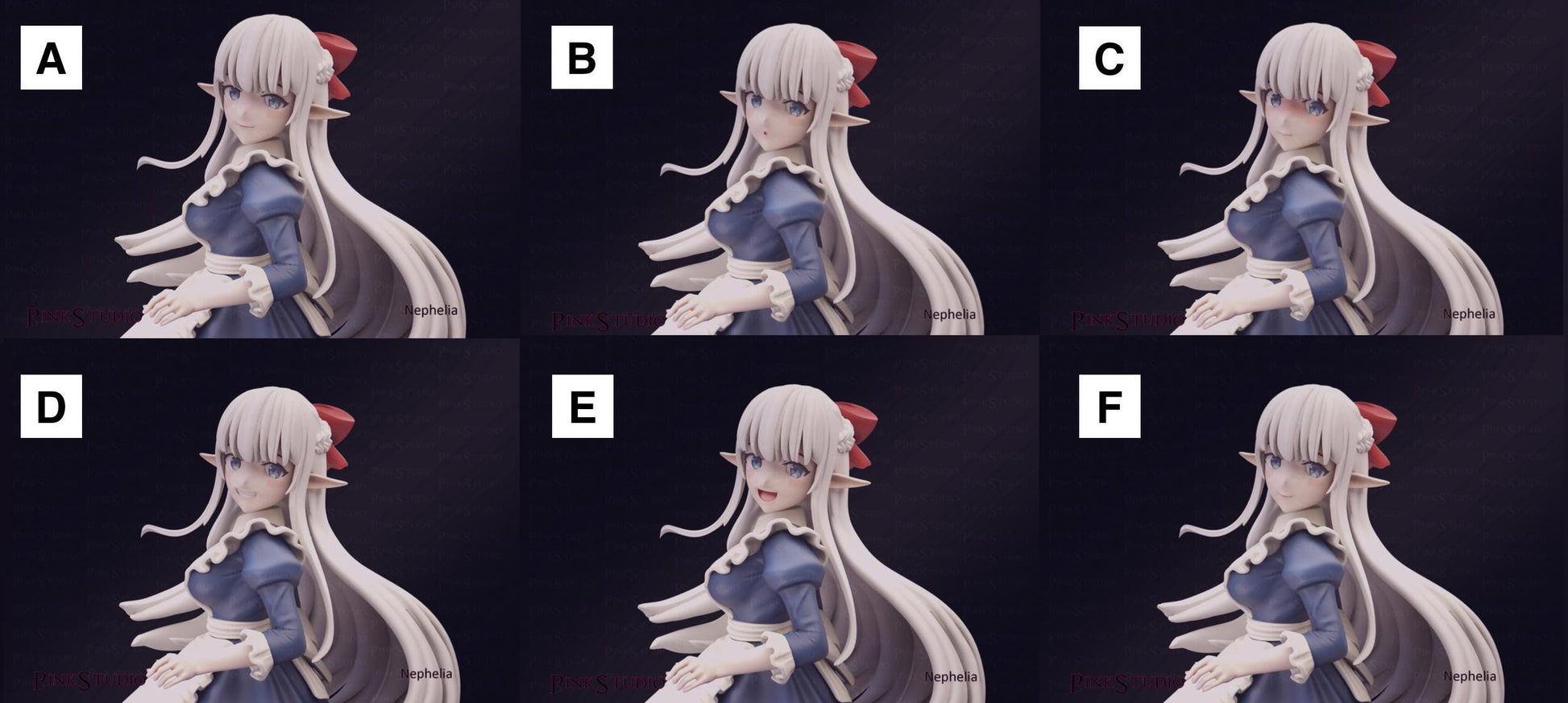 Nephelia Inspired Fanart An Archdemons Dilemma How to Love your Elf Bride Resin Model Kit 17.8cm