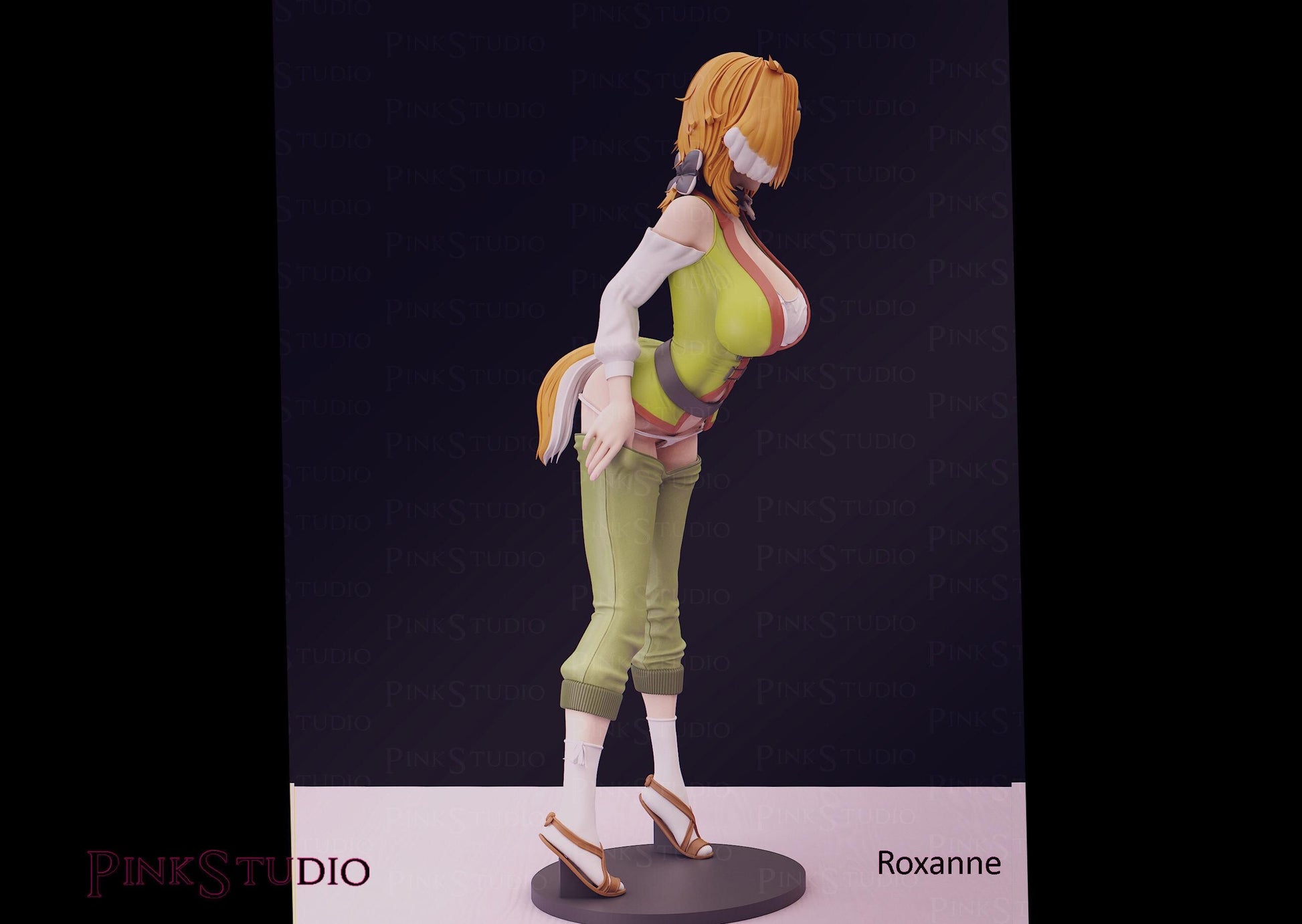 Roxanne Inspired Fanart Labyrinth of Another World Resin Model Kit 17cm