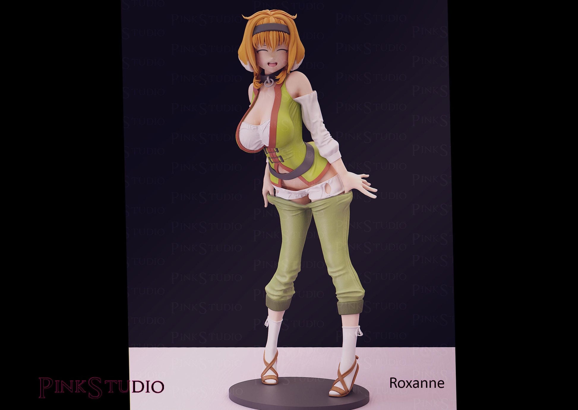Roxanne Inspired Fanart Labyrinth of Another World Resin Model Kit 17cm