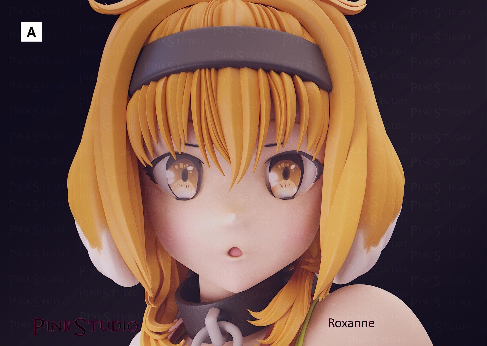Roxanne Inspired Fanart Labyrinth of Another World Resin Model Kit 17cm