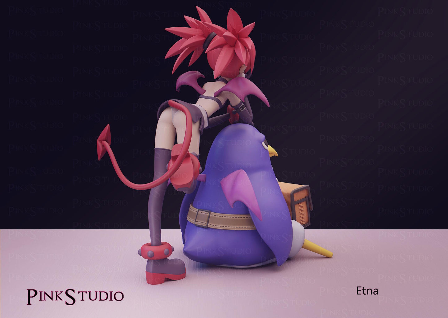 Etna Inspired Fanart Disgaea Resin Model Kit 12cm