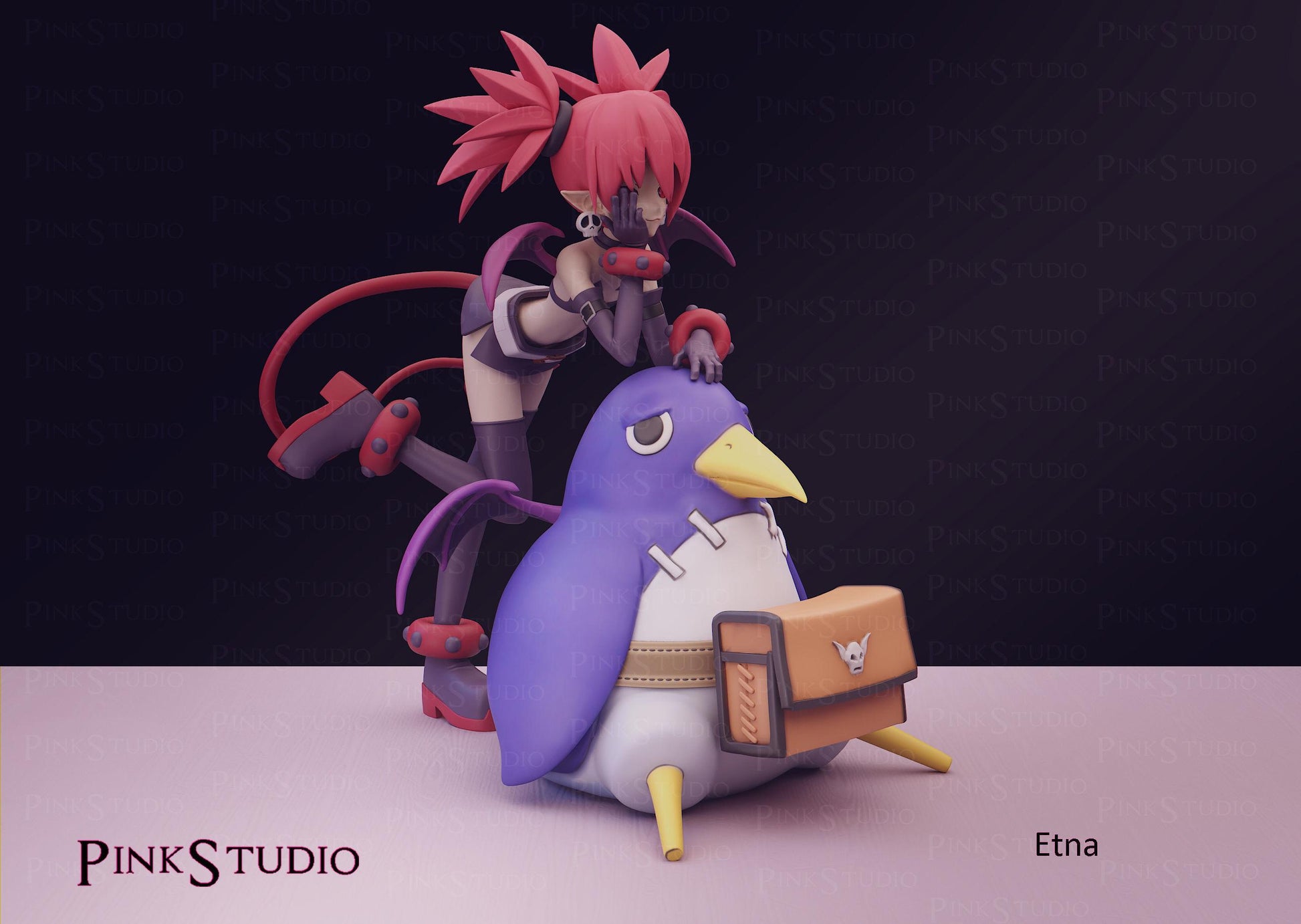 Etna Inspired Fanart Disgaea Resin Model Kit 12cm