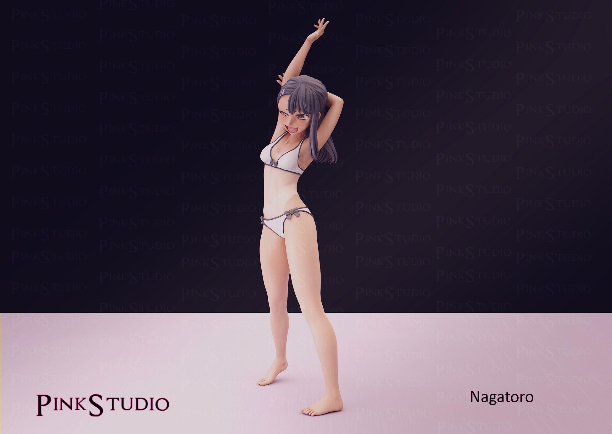Dont Toy with Me Miss Nagatoro Inspired Fanart Nagatoro Resin Kit Model 16cm