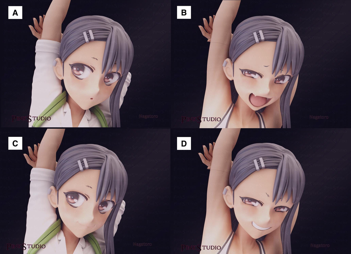 Dont Toy with Me Miss Nagatoro Inspired Fanart Nagatoro Resin Kit Model 16cm