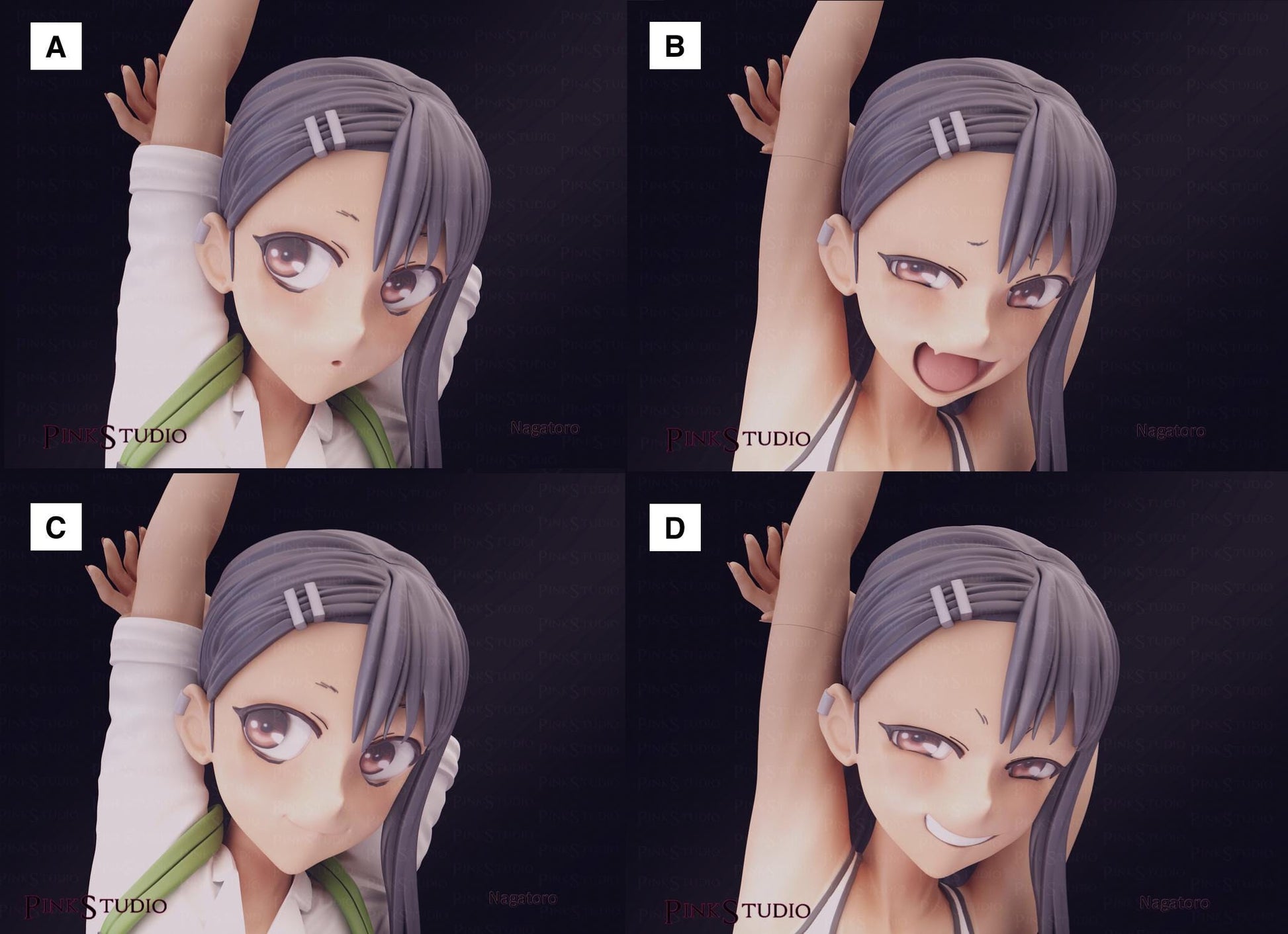 Dont Toy with Me Miss Nagatoro Inspired Fanart Nagatoro Resin Kit Model 16cm