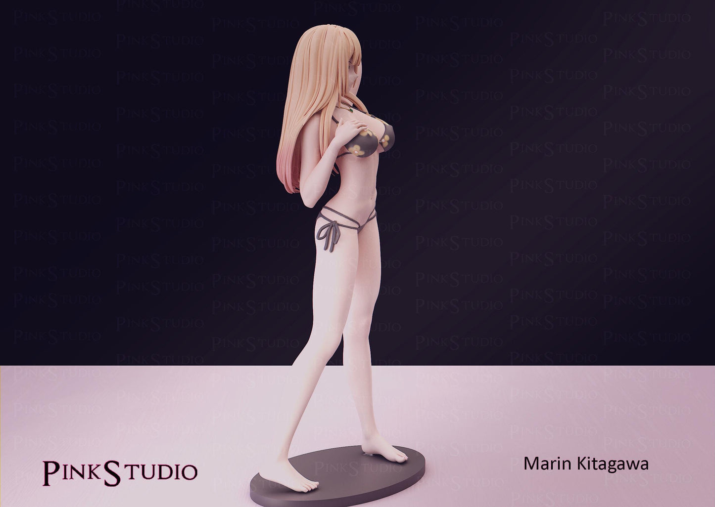 My Dress Up Darling Inspired Fanart - Marin Kitagawa Resin Model Kit 17cm