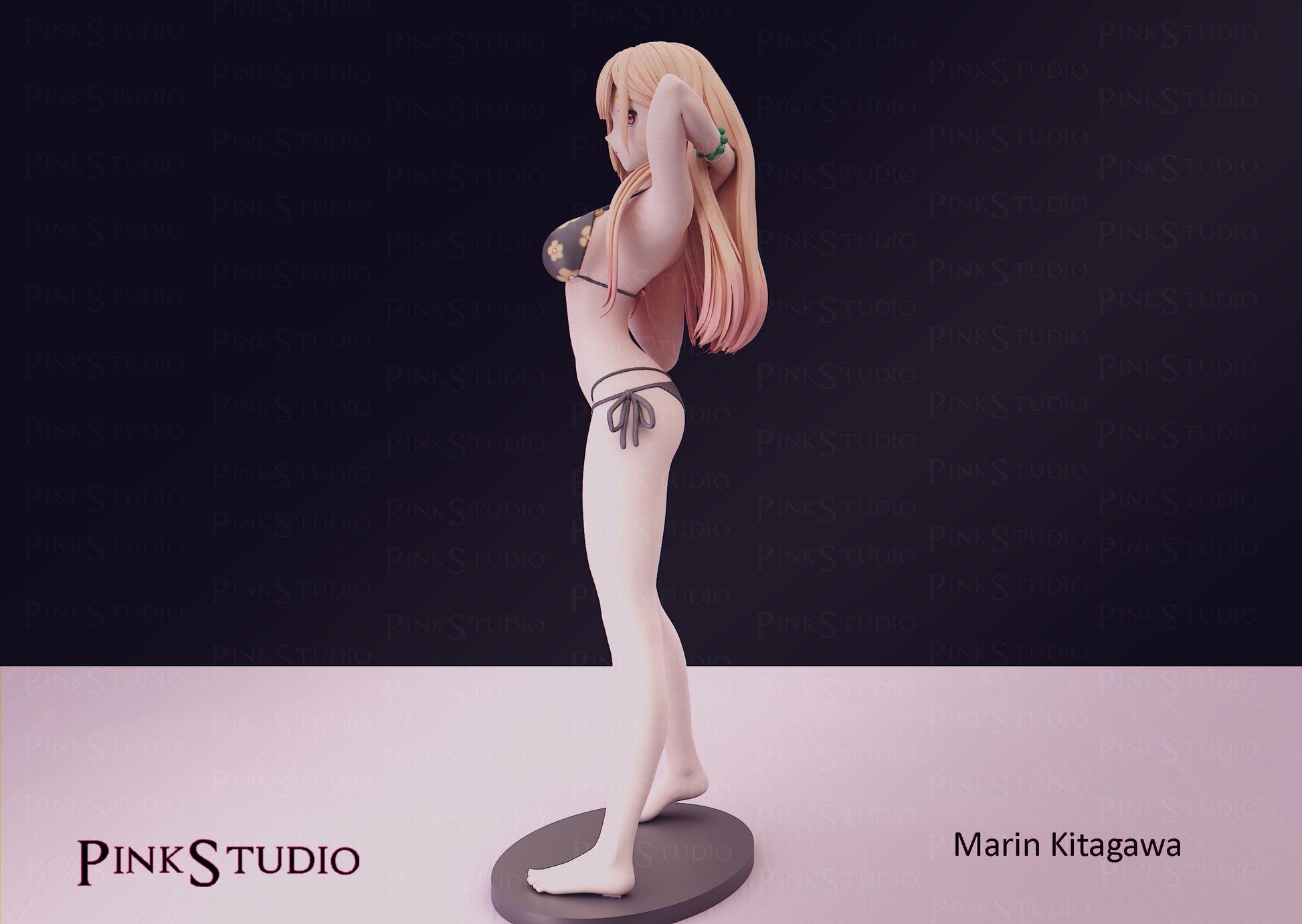 My Dress Up Darling Inspired Fanart - Marin Kitagawa Resin Model Kit 17cm