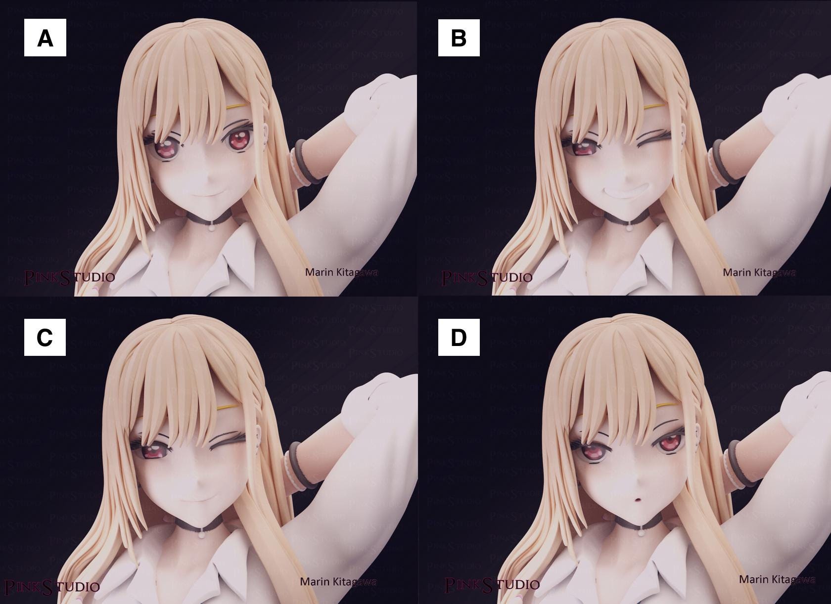 My Dress Up Darling Inspired Fanart - Marin Kitagawa Resin Model Kit 17cm