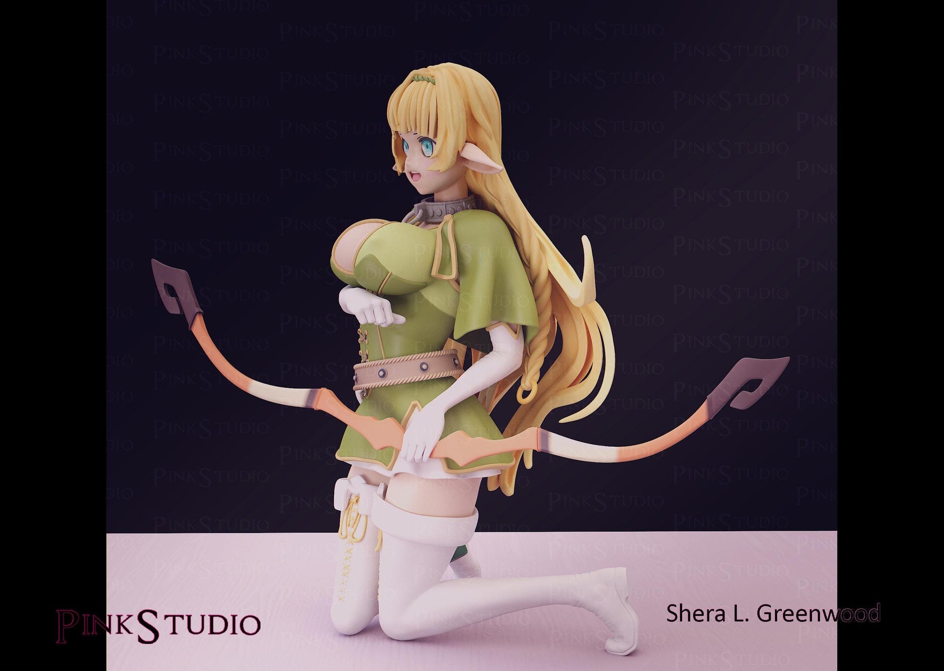 How Not to Summon a Demon Lord Inspired Fanart Shera L Greenwood Resin Model Kit