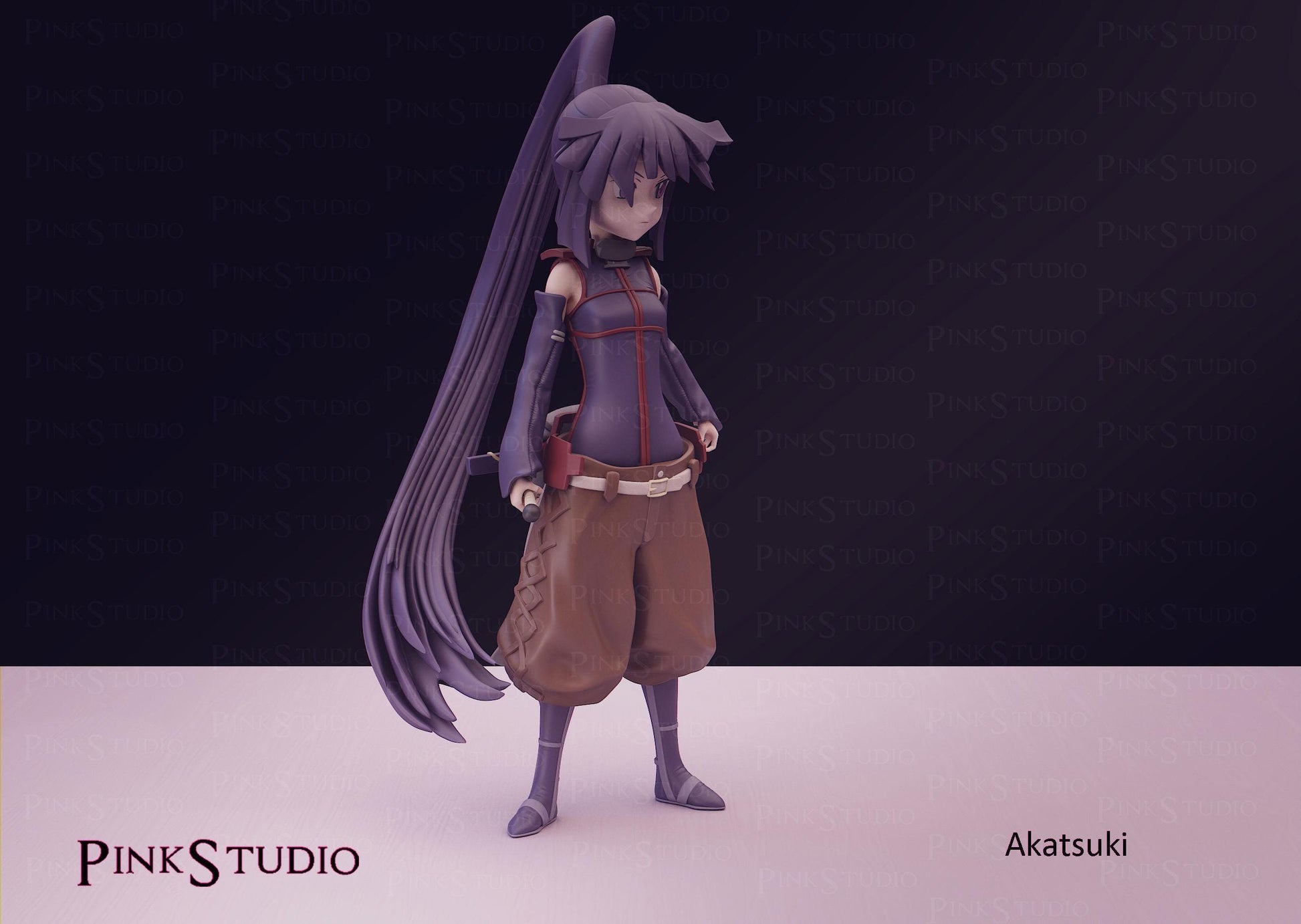 Log Horizon Inspired Fanart Akatsuki Resin Model Kit 14cm