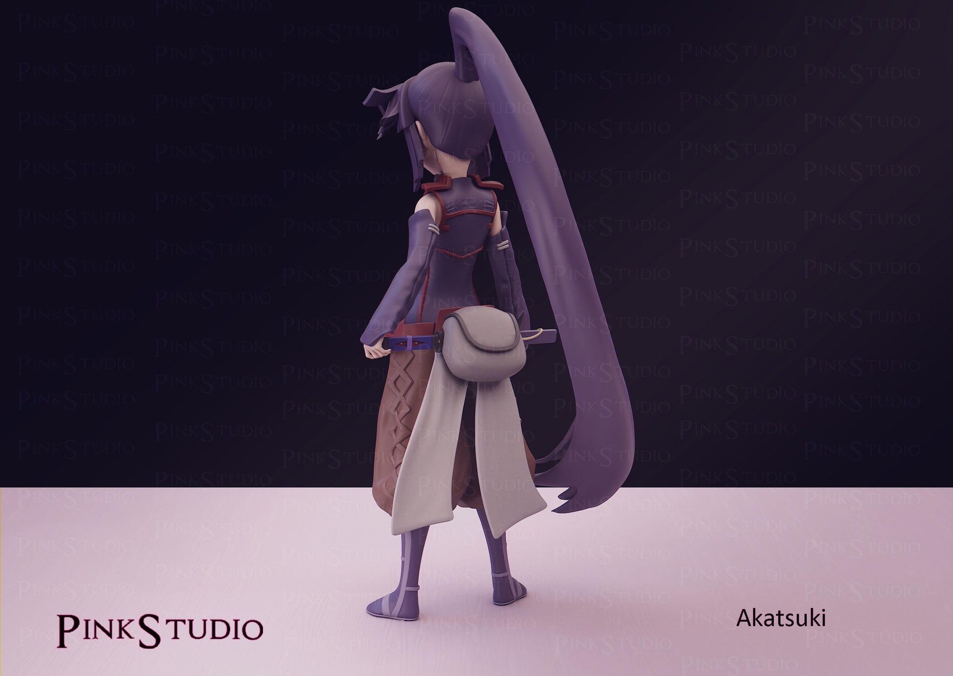 Log Horizon Inspired Fanart Akatsuki Resin Model Kit 14cm