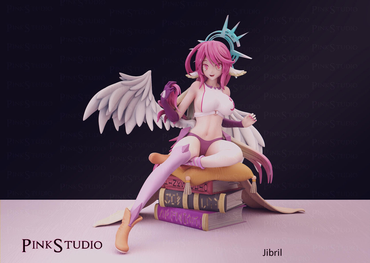 No Game No Life Inspired Fanart Jibril Resin Model Kit